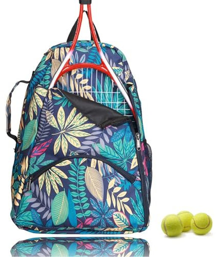 Nogsay Tennisrucksack,Tennistasche,Unisex Tennis Rucksack für Damen Herren und Kinder,Schlägertasche Rucksack Tasche für Tennis Badminton,Head Tennisrucksack Sportrucksack,Tennis Bag Backpack (Blau)