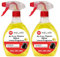Welari Air Fryer Cleaner Spray Power Degreaser Lemon Fresh Fragrance 500ml Pack of 2 Roaster Oven Cooker Cleaner Detergent Spray | (2Pack) (1000ml)
