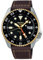 Seiko SSK036K1 Automatikuhr 5 Sports GMT, silber / schwarz, Armband