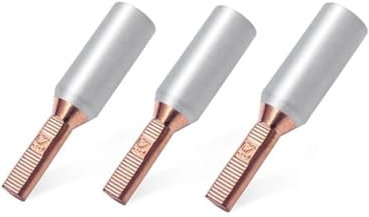 4 Stück Kupfer-Aluminium-Draht-Anschlussklemmen, Kabelstift-Bindungspfosten, 10 mm² bis 70 mm², Stromzählerkasten-Klemme(10mm²)