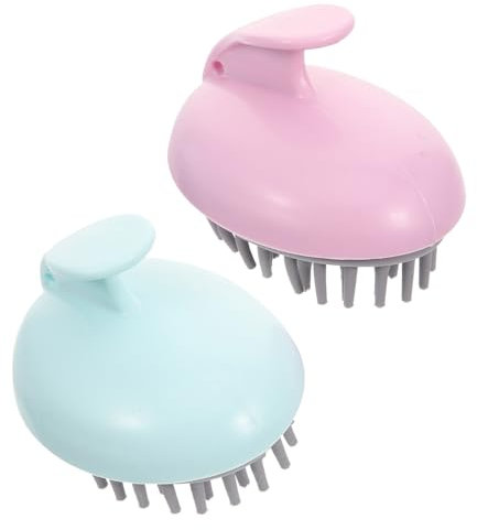 CANIGHT 2st Haarshampoo-bürste Shampoo-bürste Kopfmassagegerät Haarmassagegerät Shampoo Für Männer Haarbürste Für Herren Kopfhautmassagegerät Für Haarwuchs Bad Reinigungsbürste