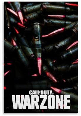 PANTTING Call Of Duty Warzone Poster, ästhetischer Leinwand-Kunstdruck, Heimdekoration für Schlafzimmer, Wohnzimmer, 20 x 30 cm, ungerahmter Stil