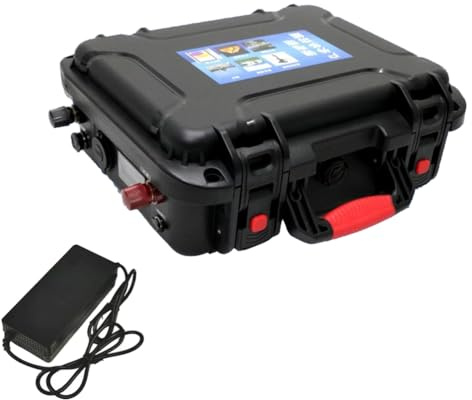 HJGHY 24v,100Ah, Batterie pour propulseur d'hélice 12 V 60 Ah 80 Ah 120 Ah 150 Ah ; Batterie au Lithium 24 V 60 Ah 100 Ah 150 Ah 200 Ah ; Batteries Marines pour hélice de Bateau de pêche.