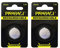Lot DE 2 ACCU Pile Bouton Rechargeable LIR2032 3.6V LL-lON Coin Battery LIR 2032 Batterie - REMPLACENT Les Piles CR2032 Non Rechargeable