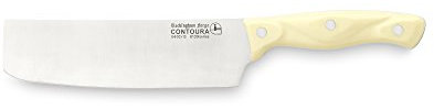 Rockingham Forge 8139NK Classic Contoura 8100 Series Nakiri Knife with Stainless Steel Blade, 6.5, Ivory, 29.5 x 5 x 1.5 cm, Off-White