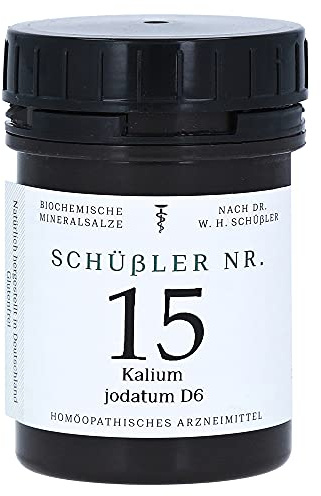 SCHÜSSLER NR.15 Kalium jodatum D 6 Tabletten 400 St