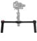 Elerose Dual Handheld Grip,Durable Aluminum Alloy Dual Handle Grip Handheld Handlebar Handle Replacement for Crane 2 Gimbal