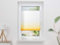 K-home Klemmfix-Plissee Farbverlauf Gelb 40cm x 130cm (B x L)