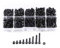 280 Teile/Schachtel M3 Zylinderkopf Innensechskantschraube Schraubenmutter Metric Maschinenverschlüsse Sortiment Set Präzise Repair Tool