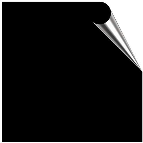 Bolsover Designs 50 x Black Matt Tile Stickers for 15cm x 15cm / 150mm x 150mm / 6 Inch Waterproof for Kitchen, Splashback, for Bathroom, Self Adhesive, Peel and Stick On, Removable for Renters