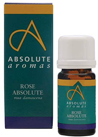 Absolute Aromas Rose Absolute Essential Oil 5ml - 100% Pure, Natural, Undiluted, Vegan and Cruelty-Free - for use in Diffusers and Aromatherapy Blends - A Natural Aphrodisiac and Perfume