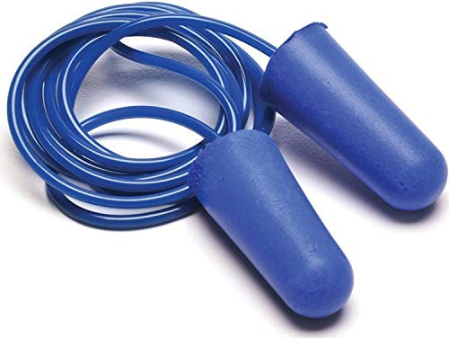 Detektierbarer Gehörschutz mit detektierbarem Band, detectable Disposable earplugs Corded, 100 Stück (Pcs)