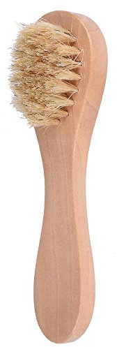 Gesichtsreinigungsbürste aus Holz, Peeling, Gesichtspflege, 1 Stück