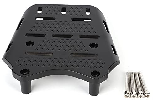 PCX Porte-Bagages arrière pour Moto en Alliage d'aluminium CNC avec 4 vis pour Porte-Bagages arrière pour Moto