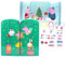 Joytoy Adventskalender mit Schmuck und Haarschmuck - 28x7x28 cm