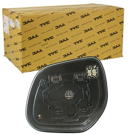 TYC Spiegelglas, Außenspiegel 323-0014-1 links, beheizbar | Kompatibel mit: CITROËN C4 AIRCROSS, C-CROSSER, C-CROSSER ENTERPRISE, MITSUBISHI ASX, ASX Van, OUTLANDER II, PEUGEOT 4007
