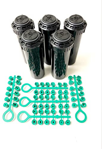 Set Nr. 5 Dynamische Sprinkler Rain S075 3/4 Zoll F. Winkel verstellbar 40° - 360°