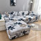 uyeoco Sofabezug L Form Rechts/Links Sofa Überzug Ecksofa Sofaüberwurf Stretch Sofahusse Couchbezug für 3/2/4 Sitzer Couch (Color : F, Size : 190-230cm)
