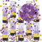 Konfettikanone, Taozoey 10 Stück Handheld Konfetti Poppers, Konfetti Kanone Biologisch Abbaubar, Konfetti Shooter, Papier Konfettikanonen Poppers, für Hochzeit, Geburtstag, Babyparty, Party (Violett)