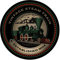 Samunshi Eisenbahn Dampflok Aufkleber Autoaufkleber für Motorrad Fahrrad Roller oder Auto Sticker Zug Schienen Eisenbahner Geschenk (10x10cm Eisenbahn Dampflok)