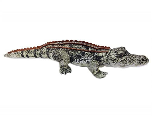 PIA Plüschtier Krokodil 50 cm, Kuscheltiere Stofftiere Alligator Zootier Gavial Krokodile