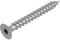 SECCARO Lot de 150 vis à bois pour panneaux d'aggloméré, 5 x 50 mm, en acier inoxydable V2A VA A2, filetage complet, TX/six pans creux