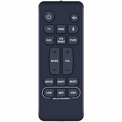 Leankle Fernbedienung RC-1236 für Denon Home Theater Soundbar DHT-S216, DHT-S316