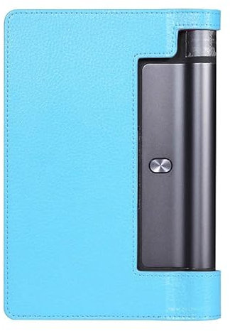 RZL Pad y Tab Fundas para Lenovo Yoga Tab 3 Pro 10.1 Yt3-x90f / m, Funda de Cubierta de Cubierta de Cuero de la Tableta para Lenovo Yoga TAB3 YT3-X50F Más Yt-x703l (Color : Azul, Talla : Yoga YT-X70