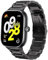 Blueshaweu Compatible for Xiaomi Redmi Watch 4 Smartwatch Band, Quick Release Stainless Steel Metal Replacement Straps Compatible with Xiaomi Redmi Watch 4 Smartwatch (Black)