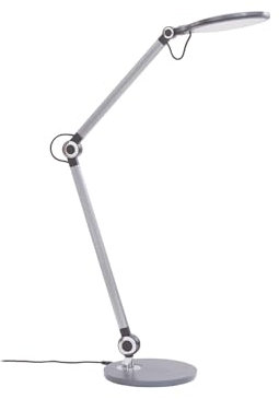 Lindby LED Tischlampe 'Nyxaris' (Touchdimmer) dimmbar (Modern) in Alu u.a. für Arbeitszimmer & Büro (1 flammig,) - Tischleuchte, Schreibtischlampe, Nachttischlampe, Touch Lampe