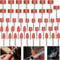 Mounted Stone Grinding Sanding Bits for Dremel Rotary Tool Drill Bits with 1/8 Shank, Aluminum Oxide Sanding Accessories to Metal Rust Removal/Smoothing/Sharpening, 45Pcs