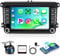 Car Stereo for VW Polo Golf Caddy T5 Tiguan Skoda Seat Android, Rimoody 7 Inch Touch Screen Car Radio with CarPlay Android Auto GPS WiFi SWC Bluetooth FM/RDS Mirror Link + Backup Camera