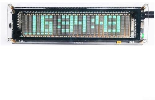 Zoegneer MIC Pickup Audio Spectrum VFD Schallpegelmesser VU Meter Bildschirm Display Hohe Auflösung Uhr Wide Frequency Sweep AGC und Ausgang