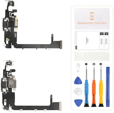 Dock Connector for iPhone 11 Pro Max Charging Port Flex Cable Replacement 11 Pro Max USB Charger Dock Board Connector with Tools