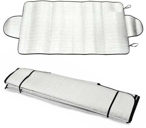 Cubierta De Parabrisas De Coche | Parabrisas del Parabrisas del Sol | Cubierta De La Ventana Delantera | Sun UV Dust Water Resistente | Mantenga Su Vehículo Fresco Y Sin Daños | 150x70cm