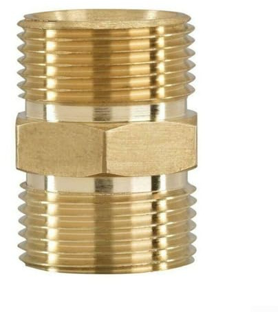 Connecteur mâle robuste pour nettoyeur haute pression, s'adapte aux tuyaux de 1 4 cm et 1 5 cm de diamètre (M22/14 mm)