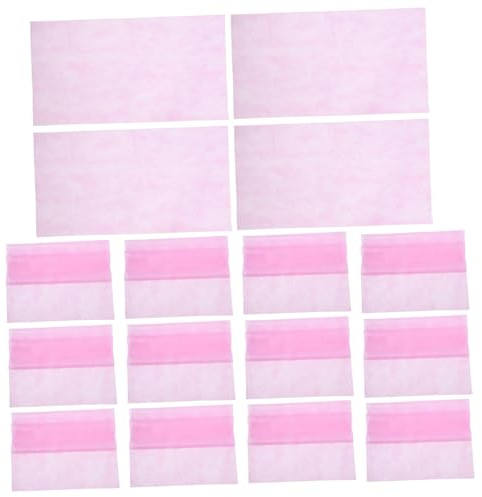 100 Stück Einweg Vliesstoff Handtücher für Fußbad und Massage | Rosa, Hautfreundlich und Saugfähig, Dicker als Standardtücher, für Kliniken, Reisen und Hygiene ohne Waschen