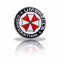 Umbrella Corporation Resident Evil Runden Metall Auto Aufkleber Abzeichen Decal