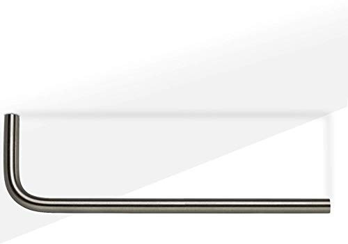 SOTECH Garderobenstange NORMA L-Form 650 mm Ø 12 mm | Garderobe Kleiderbügelstange