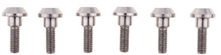 Sharplace Set de 6pcs Vis pour Rotor de Frein à Disque M6 x 20mm pour