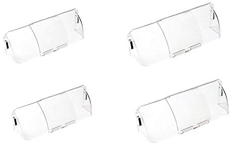 Frost King HD7 Premium Unbreakable Air Deflector, 2 Piece (4 Pack Bundle)