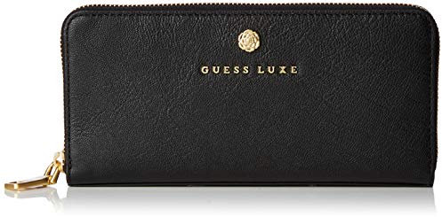 Guess Solange Large Zip Around, Damen Geldbörse, Gelb (Yellow)