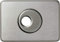 ABUS Schloss PR2800 Edelstahl-Optik Silber Outdoor lock