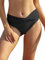 SHEKINI Fondo Bikini per Donna Triangolo Classico Ruched Bikini Nuoto Tronchi Culotte Slip Costumi da Bagno Pantaloncini da Spiaggia (M, Nero)