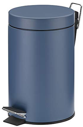 kela 24292 Kosmetikeimer 3 l, Metall, Monaco, Malvenblau