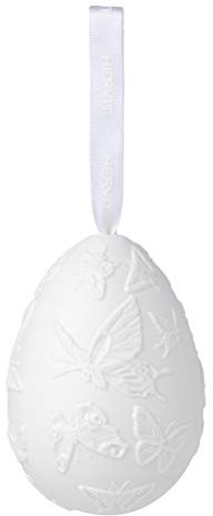 Hervit Oeuf en Porcelaine Blanche pour Biscuits 8 cm