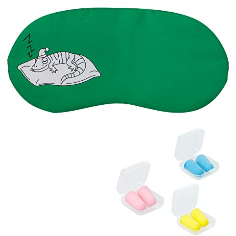 Lizard Plush Sleep Eye Masks Animal Mask Detachable Reusable Ice Pack Hot Cold Gel Compress for Tired Puffy Eyes Travel Sleeping Men Women Children Gel Eye Mask Jelly Mask Cooling Eye Mask
