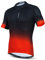 Herren-Fahrradtrikot, kurzärmelig, Farbverlauf, bunt, S-3XL, Cf0405-sj, 3X-Groß