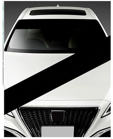 HWLHWTSN Auto Windschutzscheibenaufkleber, für Toyota CH-R 2017-2024 Autofenster Aufkleber Blendfreie