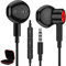 Auriculares In-Ear Magnéticos,Auriculares con Cable de 3.5mm con Micrófono y Control de Volumen Cancelación de Ruido Sonido para OPPO A76 A16,para Samsung A25 A15 A14 A12,Redmi Note 14 13 12 11 Pro